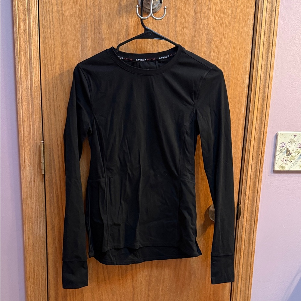 Black Long Sleeve Women's Top